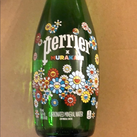 Takashi Murakami Perrier Glass Bottle Limited - Picture 2 of 4